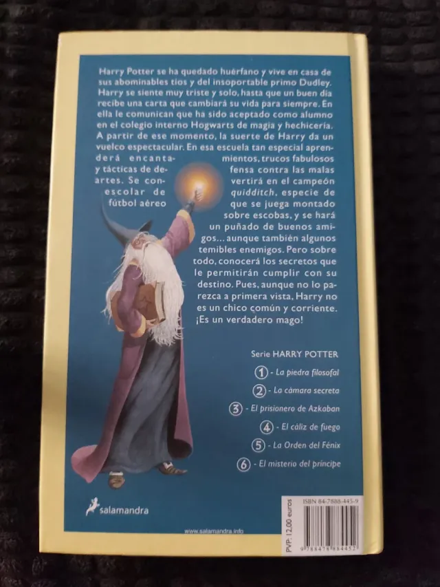 Harry Potter Y La Piedra Filosofal