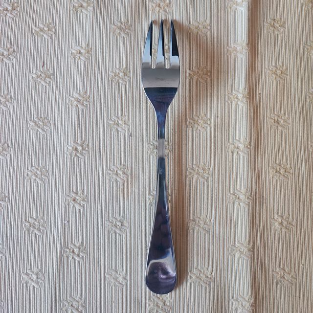 6 Tenedores Comas Acero Inox 18/10