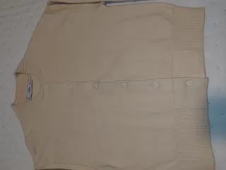 Bomber de lana beige