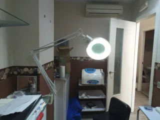Lámpara lupa de cabina