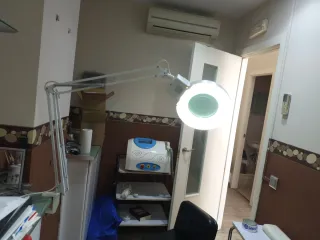 Lámpara lupa de cabina