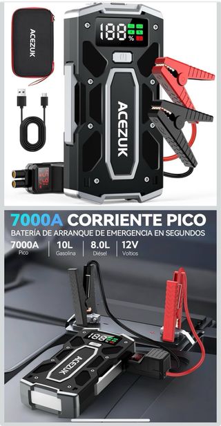 Arrancador Batería Coche jumpstart