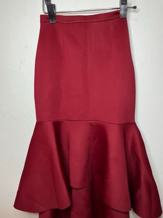 Falda Arizona fiesta/boda burdeos Talla S/M