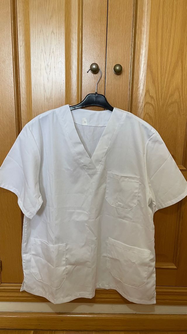 Pijama sanitario blanco