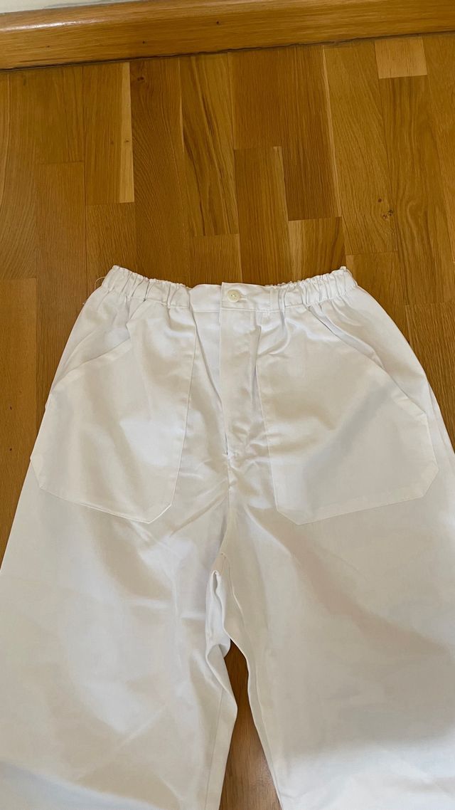 Pijama sanitario blanco