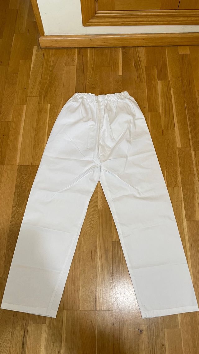 Pijama sanitario blanco