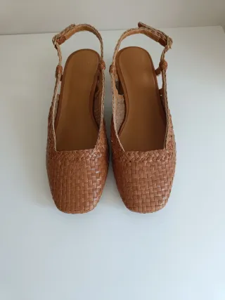 Zapatos Sezane Talla 40 Marrones