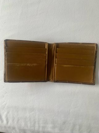 Cartera Loewe Piel Cocodrilo Marrón