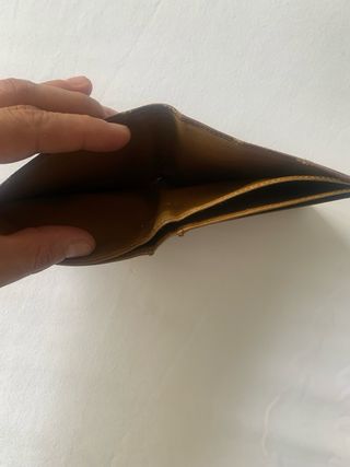 Cartera Loewe Piel Cocodrilo Marrón