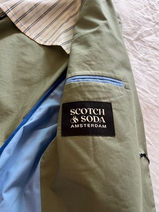 Americana verde Scotch & Soda Talla M