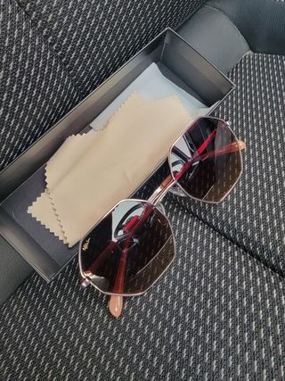 Gafas de Sol Afflelou Marrón y Dorado