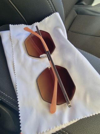 Gafas de Sol Afflelou Marrón y Dorado