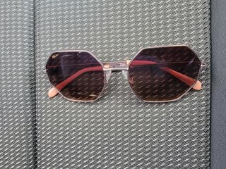 Gafas de Sol Afflelou Marrón y Dorado