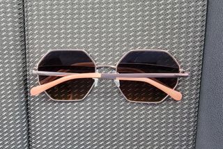 Gafas de Sol Afflelou Marrón y Dorado