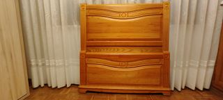 Cama madera Castaño 190x105 cm