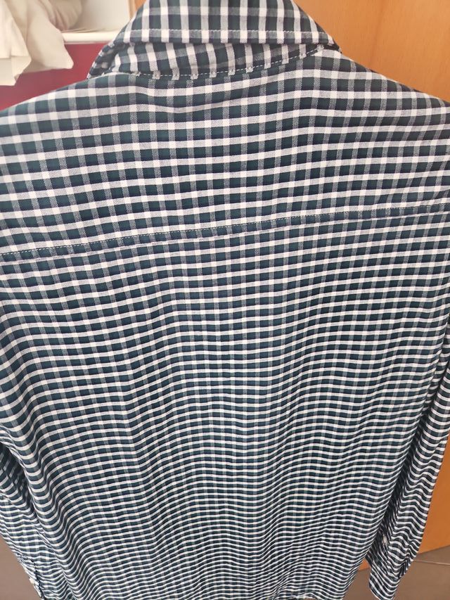 Camisa Carhartt cuadros verde y blanco Talla S