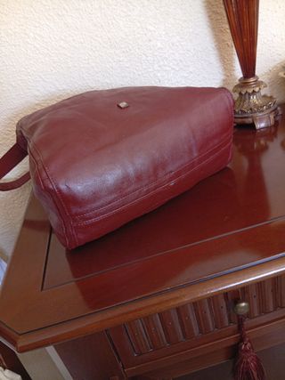 Bolso Purificación García Piel Marrón 