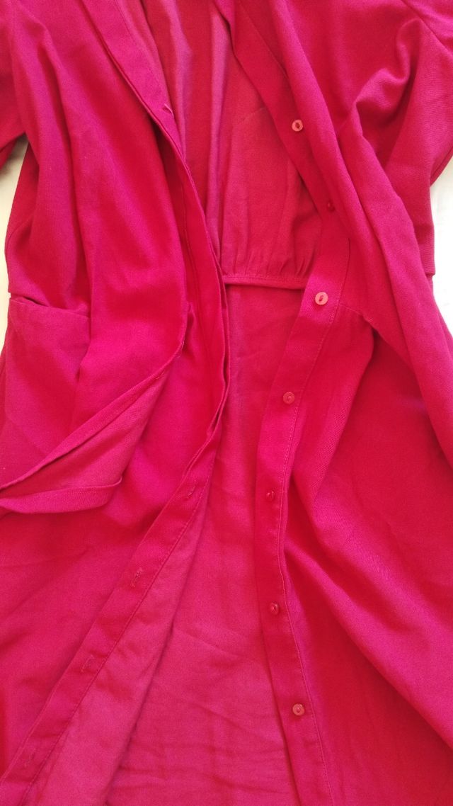 Vestido Mango Rojo Talla M