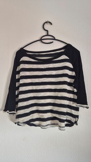 Camiseta de rayas 3/4