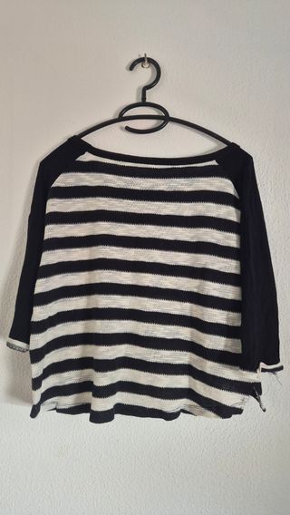 Camiseta de rayas 3/4