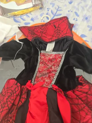 Disfraz Niña Vampira Talla Única