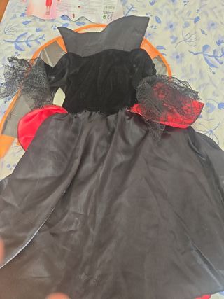Disfraz Niña Vampira Talla Única