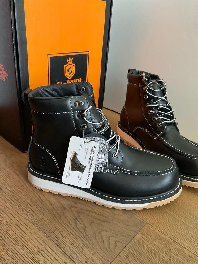 Stivali uomo SL-SAINT neri con lacci 44