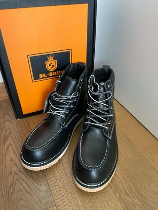 Stivali uomo SL-SAINT neri con lacci 44