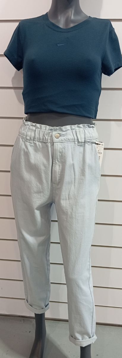 Pantalón Stradivarius Azul Talla S