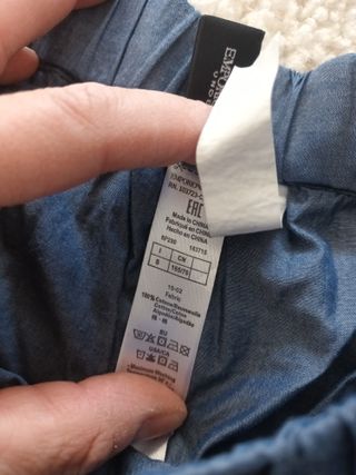 Pantaloni pigiama Emporio Armani Underwear blu