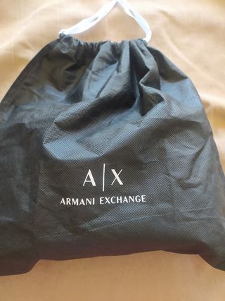 Bolso Armani Exchange Rosa y Dorado