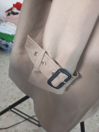 Gabardina Beige Talla XL