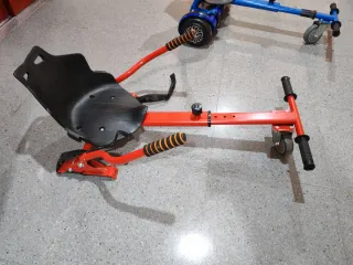 Silla para Hoverboard Roja