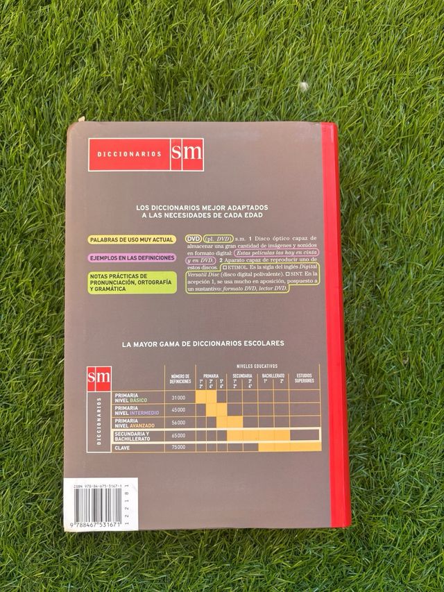 Diccionario Lengua Española. Bachiller y Secundari