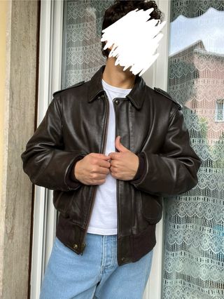 Giacca Vintage Schott NYC 674