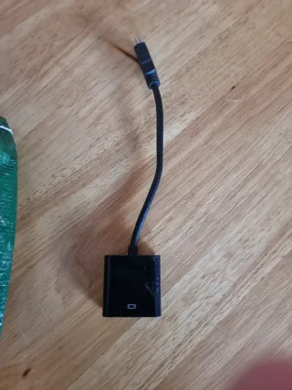 Adaptador HDMI a VGA Negro