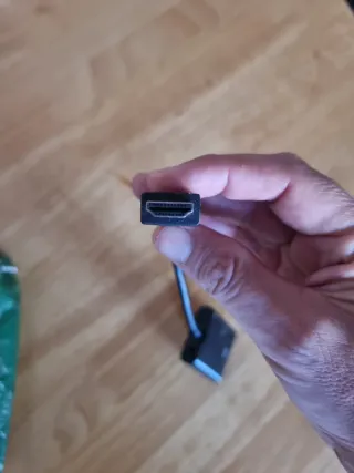 Adaptador HDMI a VGA Negro