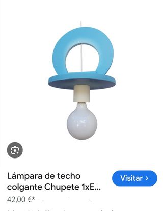 Lámpara colgante moderna amarilla y blanca