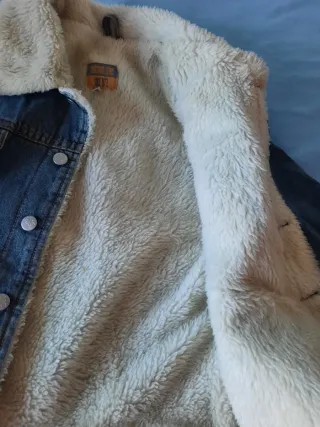 Cazadora vaquera con borreguito