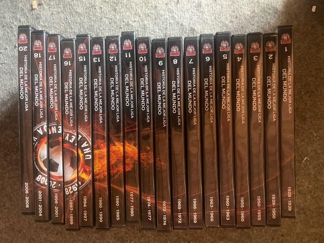 DVDs Historia de la Mejor Liga del Mundo