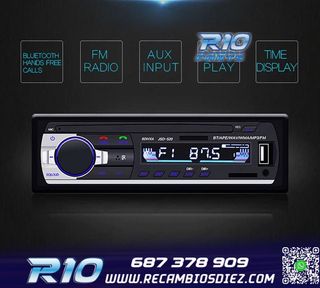 RADIO 1DIN BLUETOOTH MP3 USB SD AUX