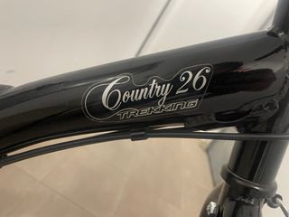 Bicicleta Paseo Mujer Country 26 Negra