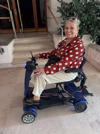 Scooter Silla de Ruedas Eléctrica Plegable