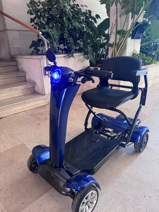 Scooter Silla de Ruedas Eléctrica Plegable