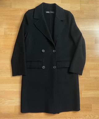 ZARA - Abrigo Clásico Lana