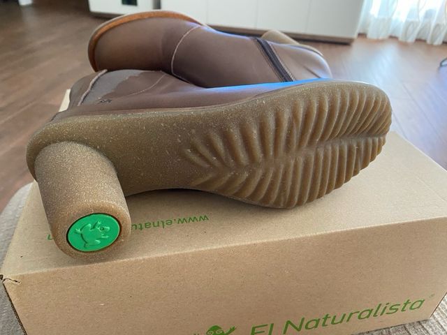 Botines El Naturalista Marrones Mujer