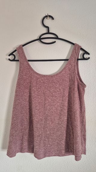 Camiseta tirantes Kaotiko Hamsa ojo rosa