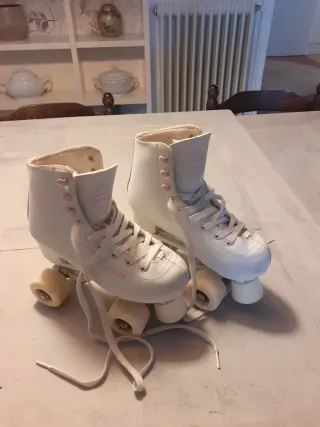 Patines para niña n°35..perfectos.Bolsa de regalo.