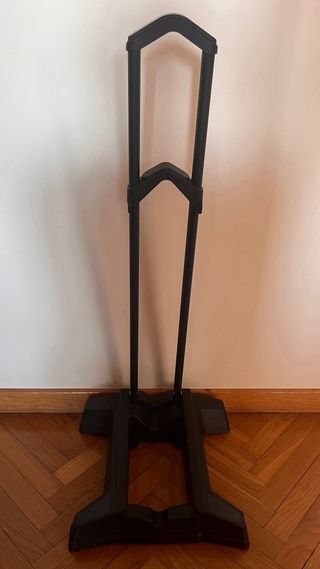 Soporte bicicleta regulable rueda.