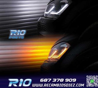 FAROS FULL LED DINAMICOS VOLKSWAGEN VW GOLF 7.5 17-19 LOOK R
